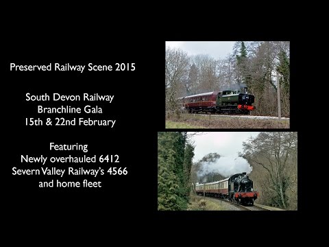 South Devon Railway Branchline Gala 15th & 22nd February