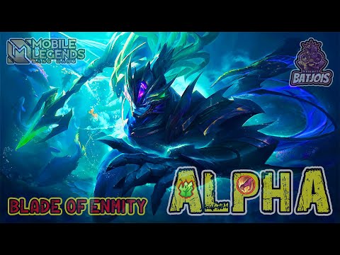 HYPER ALPHA GAMEPLAY | TOP GLOBAL ALPHA BEST BUILD 2023 | ALPHA JUNGLER EMBLEM SAWI | TUTORIAL ALPHA
