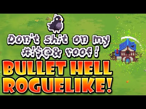 We Are Fighting PIGEONS In This Bullet Hell Roguelike!