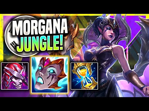 MORGANA JUNGLE WITH NEW BUFFS ON CLEAR SPEED! - Korean Challenger Plays Morgana Jungle vs Darius!