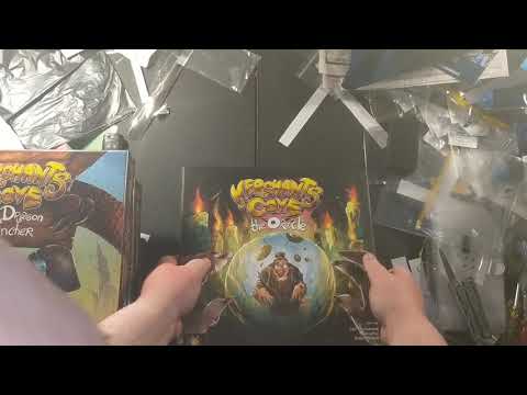 Unboxing of Merchant's Cove and it's kickstarter expansions