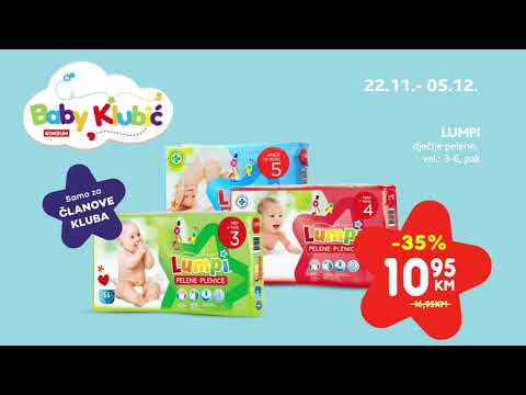 Konzum Baby Klubić - Ponuda vrijedi do 05.12.