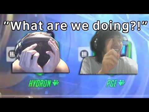 Hydron and PGE vs Overwatch Ranked