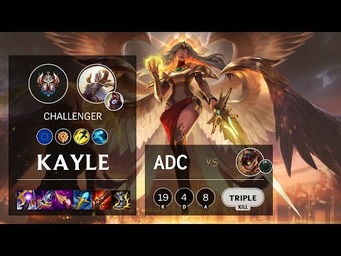 Kayle ADC vs Ziggs - EUW Challenger Patch 10.23