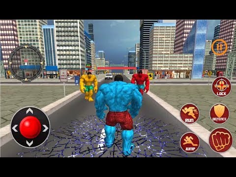 ► Monster super hero superhero city robots battle 3d #2