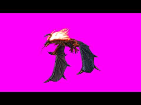 Volga Dragon zelda animated right chroma