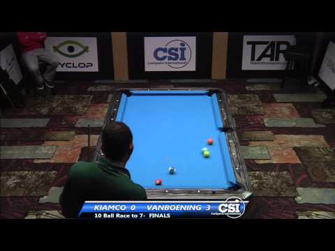 2014 CSI USBTC 10 Ball Finals: Shane Van Boening vs Warren Kiamco