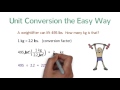 Unit Conversion The Easy Way Dimensional Analysis