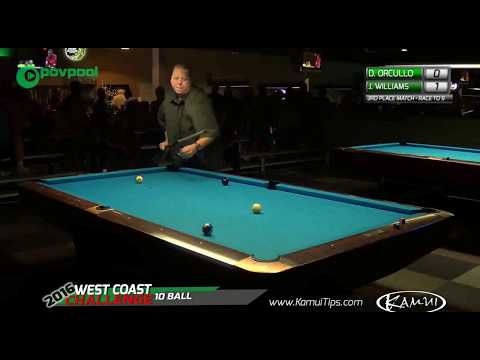 #9 • Jason WILLIAMS vs Dennis ORCULLO / 2016 WCC 10-BALL