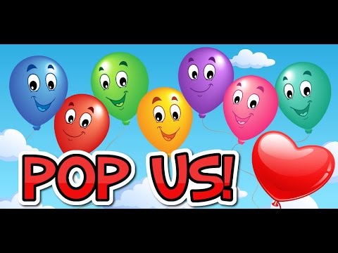 Baby Touch Balloon Pop Game Video