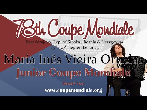 Maria Inês Vieira Ornelas - Portugal - Junior Coupe Mondiale 2025 - Round 2