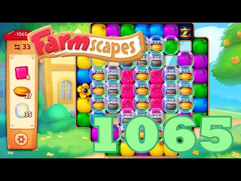 Farmscapes Level 1065 HD Gameplay Walkthrough |  3 - match game | android | ios | pc | app