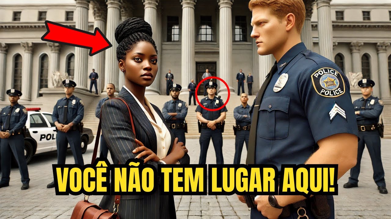 Policial Branco Enfrenta Juíza Negra e o Resultado Choca a Todos!