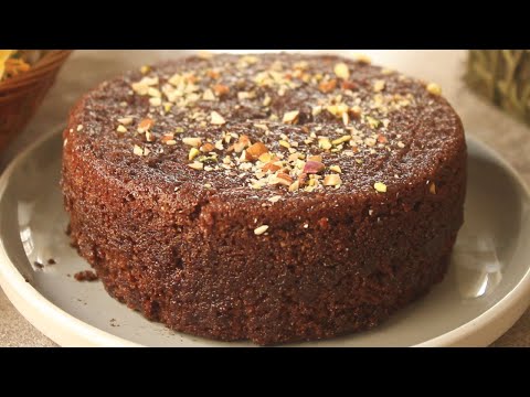 Chocolate Suji/Semolina Cake😍 without Oven and Maida Recipe By Chef Hafsa