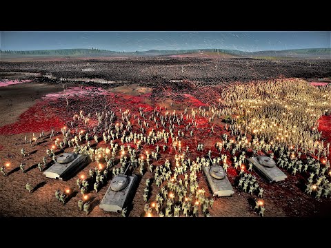 Can 20.000 WW2 US Assault Soldiers Stop 2 Million Mongols ? | Ultimate Epic Battle Simulator2 UEBS 2