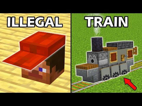 10 Illegal Minecraft Things You Could Build As Well! (No Mods)