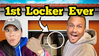 1ST LOCKER EVER / I Bought Abandoned Storage Unit Opening Mystery Boxes Storage Wars