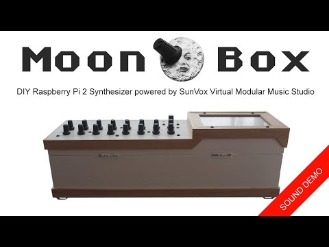 MoonBox - DIY Raspberry Pi 2 Synthesizer powered by SunVox Virtual Modular Music Studio
