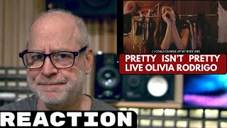 Olivia Rodrigo - Pretty Isn't Pretty (Live) - Reaction