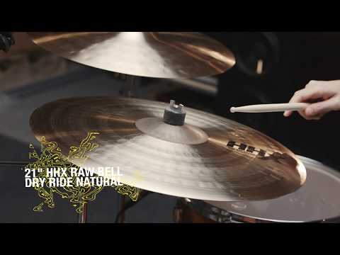 Sabian HHX 21" Raw Bell Dry Ride Natural Finish image 4