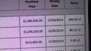 Peotone Airport Property Transactions