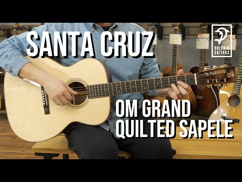 SANTA CRUZ OM Grand Quilted Sapele【Demo Video】 image 15