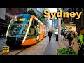 Sydney Australia Walking Tour George Street Evening Rush 4K HDR
