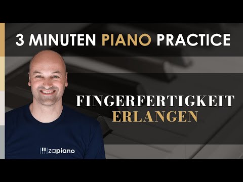 Fingerfertigkeit erlangen – einfache Übung für Klavier Anfänger – Zapiano® Methode