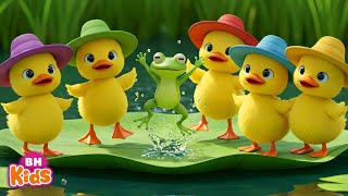 5 Chú Vịt Con 🪿🐥 Nhạc Thiếu Nhi Vui Nhộn Cho Bé, MỘT CON VỊT