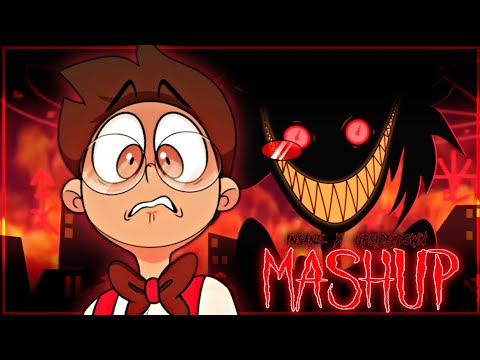 INSANE X UPSIDE DOWN | HAZBIN HOTEL SONG MASHUP