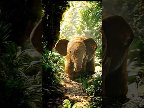 Wild Ascension: Adorable Bread Baby Elephant! #aianimalvideos