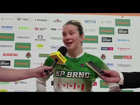 Pozápasové rozhovory KP Brno vs. Sokol Hradec Králové 77:57 (4.1.2025)