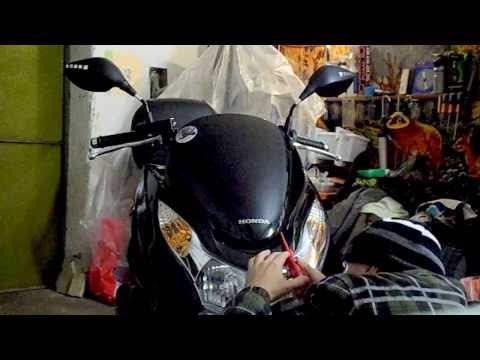 comment demonter bulle pcx