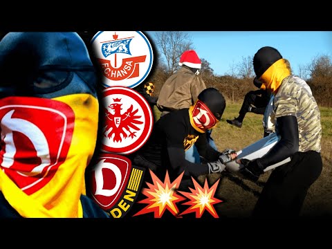 Ultras Dynamo are making fun of German football!