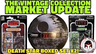 Hasbro Star Wars The Vintage Collection Price Guide | TWO Death Star Boxed Sets Sell!