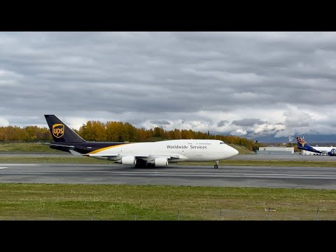 Runway 15 Takeoffs at Ted Stevens Anchorage International Airport