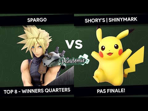 PAS Finale! - Sparg0 (Cloud) vs Shory's  ShinyMark (Pikachu) - Top 8 Winners Quarters