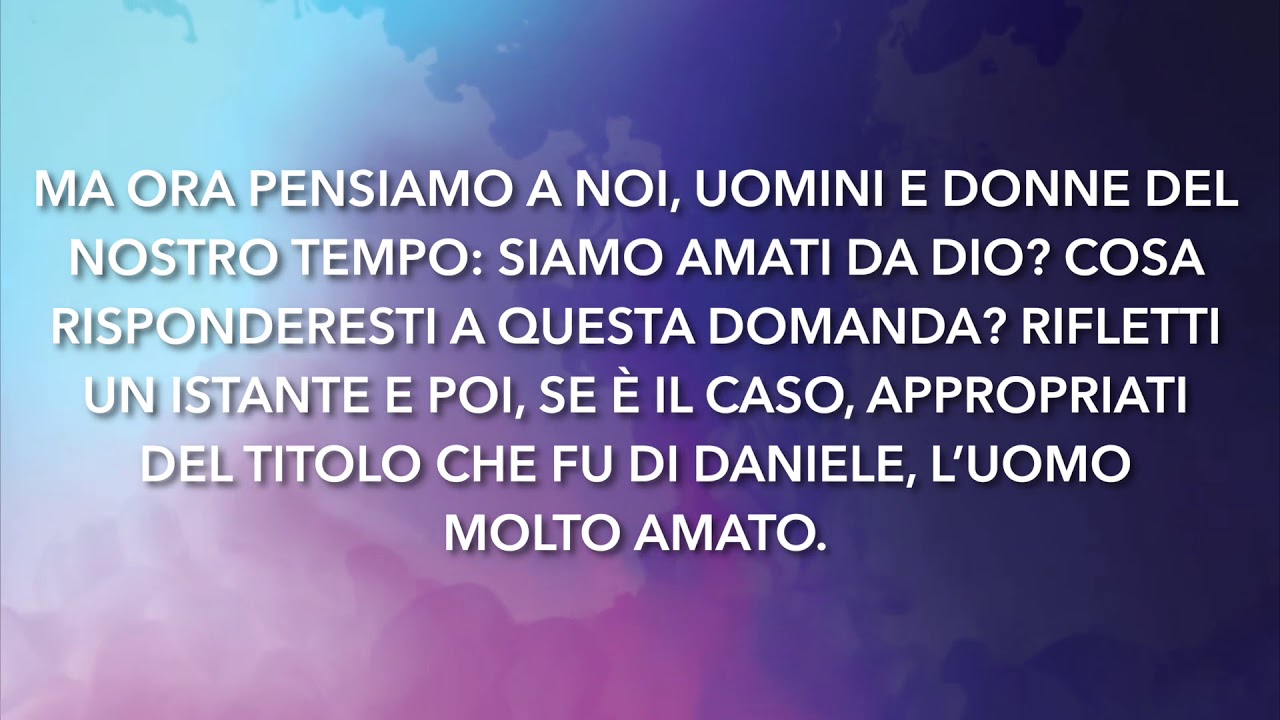 Meditazione Calendario "Parole di Vita" del 3 MAGGIO 2019