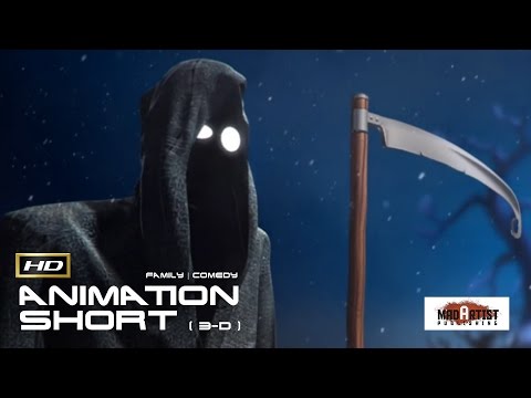 Cartoon for Kids: "SANTA & DEATH" Funny Cartoon for Kids. CGI 3D Animation Short By Simpals