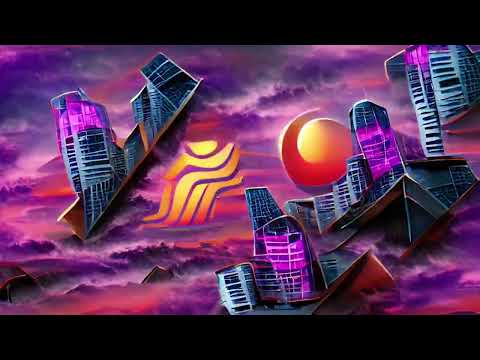 SYNTH CITY Background Loop 🌃 No Copyright Background | AI Video Generated Loop (HD)