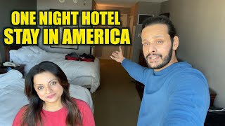 DESI STAYING IN AMERICAN HOTEL | America Hotel Cost ONE NIGHT STAY IN HINDI | Indian Vlogger In USA