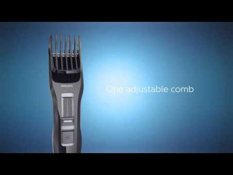 Plaukų kirpimo mašinėlė Philips 3000 series HC3530/15 video