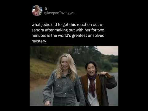 they were so whipped #jodiecomer #sandraoh #villanelle #evepolastri #villaneve #killingeve #wlw