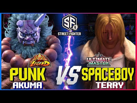 SF6 ▰ Punk (Akuma) vs SpaceBoy (Terry) ▰ Street Fighter 6 High Level Gameplay