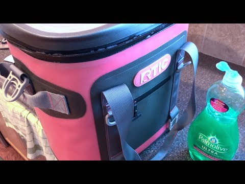 New RTIC soft pack 20 30 40 cooler & how to clean and where to lubricate