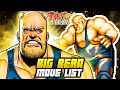 BIG BEAR MOVE LIST Fatal Fury Special Garou Densetsu Special Neo Geo