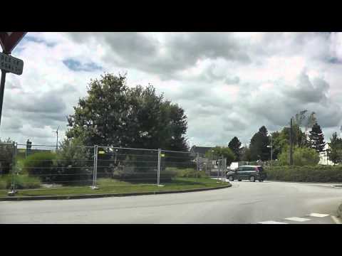 Driving On Rue Marcel Le Goff, Rue de Saint-Antoine & Rue Tanguy Prigent, Carhaix-Plouguer, France