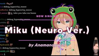 Cover art for Neuro-Sama Karaoke: Miku (Neuro Ver.) - Anamanaguchi