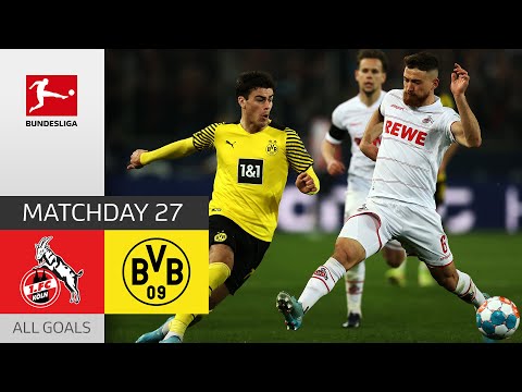 Tough Draw for BVB in Cologne! | Köln - Dortmund 1-1 | All Goals | Matchday 27 – Bundesliga 2021/22