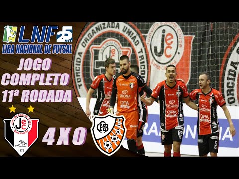 JOGO COMPLETO Joinville 4x0 Carlos Barbosa | 11ª Rodada | LNF 2020 (03/10/2020)
